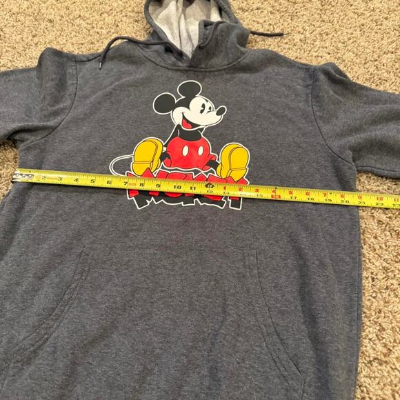Disney Mickey Mouse Cute Graphic Hooded Sweatshirt Sz.M - Picture 6 of 7